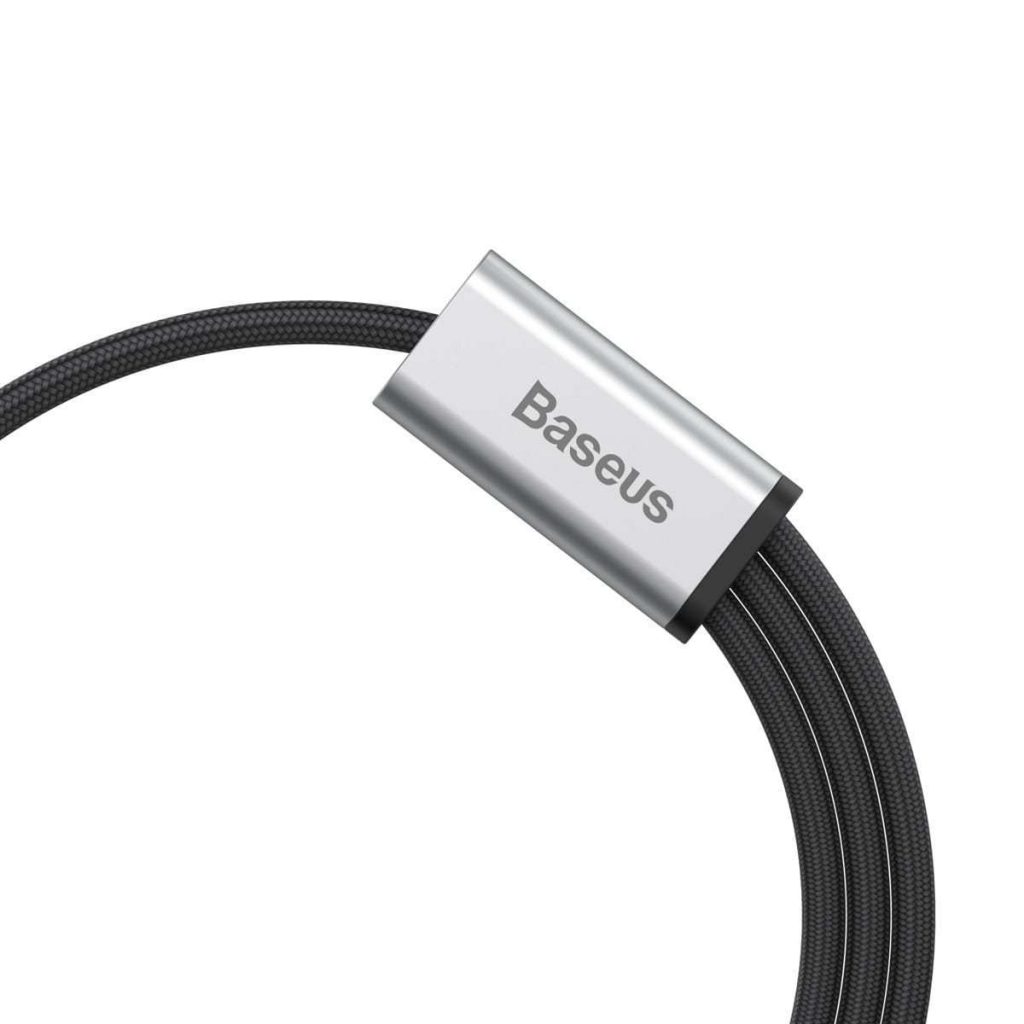 [HCM]Cáp sạc đa năng 3 đầu Baseus Type C 3-in-1 Cable cáp sạc từ chuẩn Type-C ra 3 đầu Lightning/Micro/Type-C dài 120cm hỗ trợ sạc nhanh 3A.