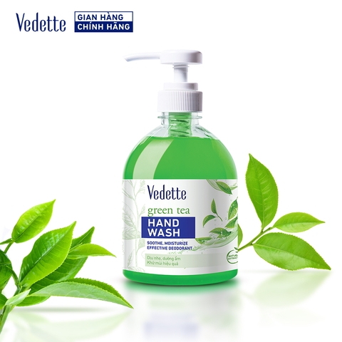 Nước rửa tay Vedette Trà Xanh 500ml (TPM276)
