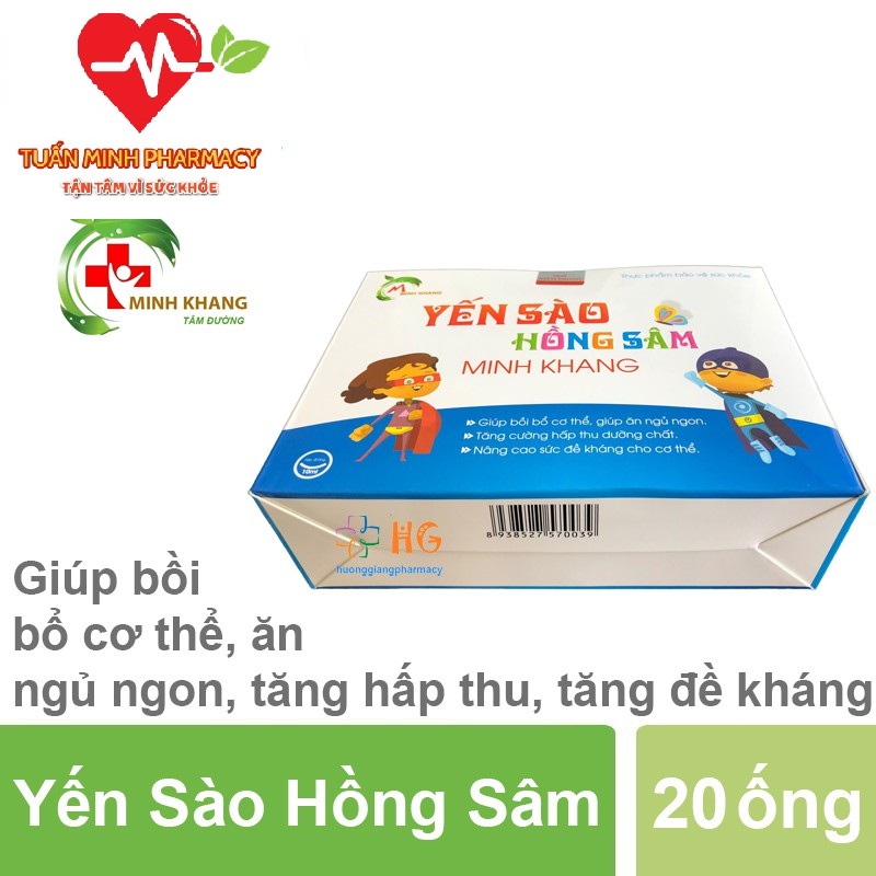 Yến Sào Hồng Sâm Minh Khang
