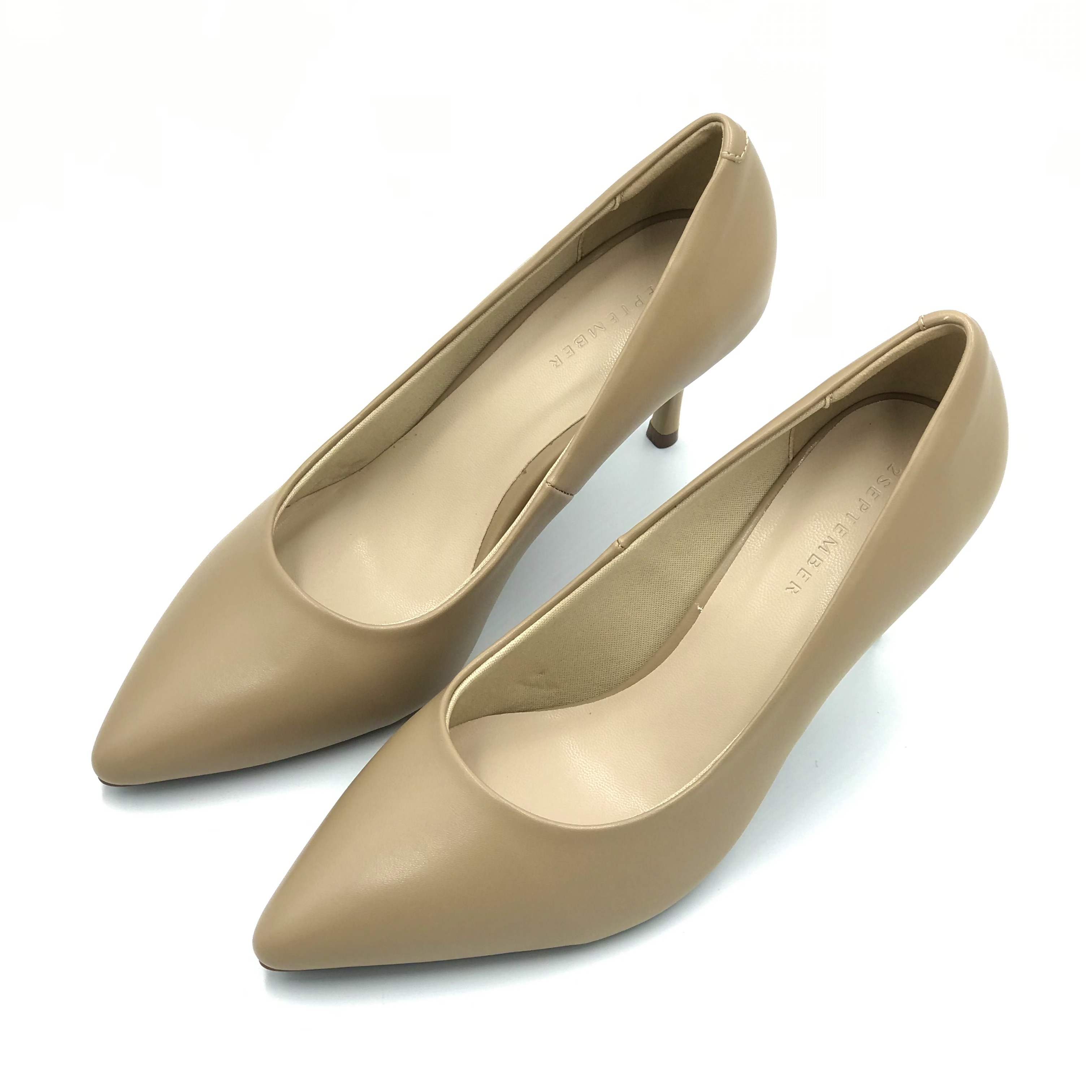 [HCM]Giày cao gót 8cm mũi nhọn 2September Cosmo 8 Beige