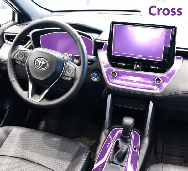 Toyota Cross: Bộ dán PPF nội thất xe - Chống xước, che mờ vết xước cũ AUTO6