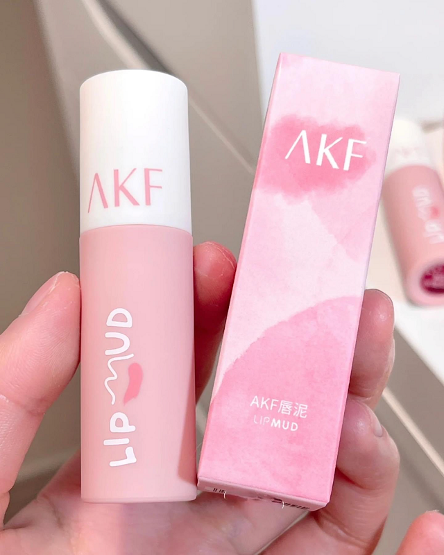 [AKF] Son kem bùn AKF Lip Mud nhung mịn