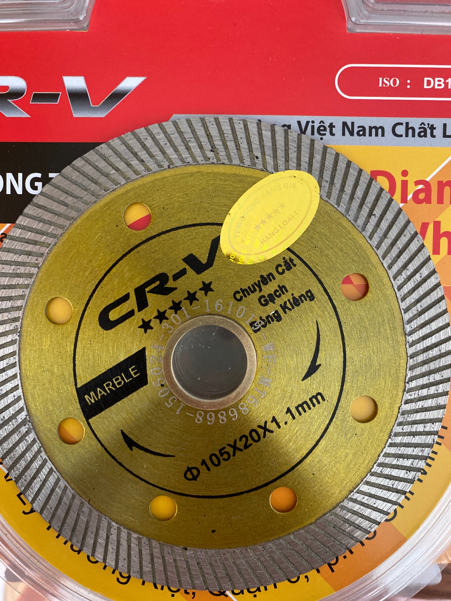 Combo 10 chiếc lưỡi cắt đá marble, gạch men, chạy mạch