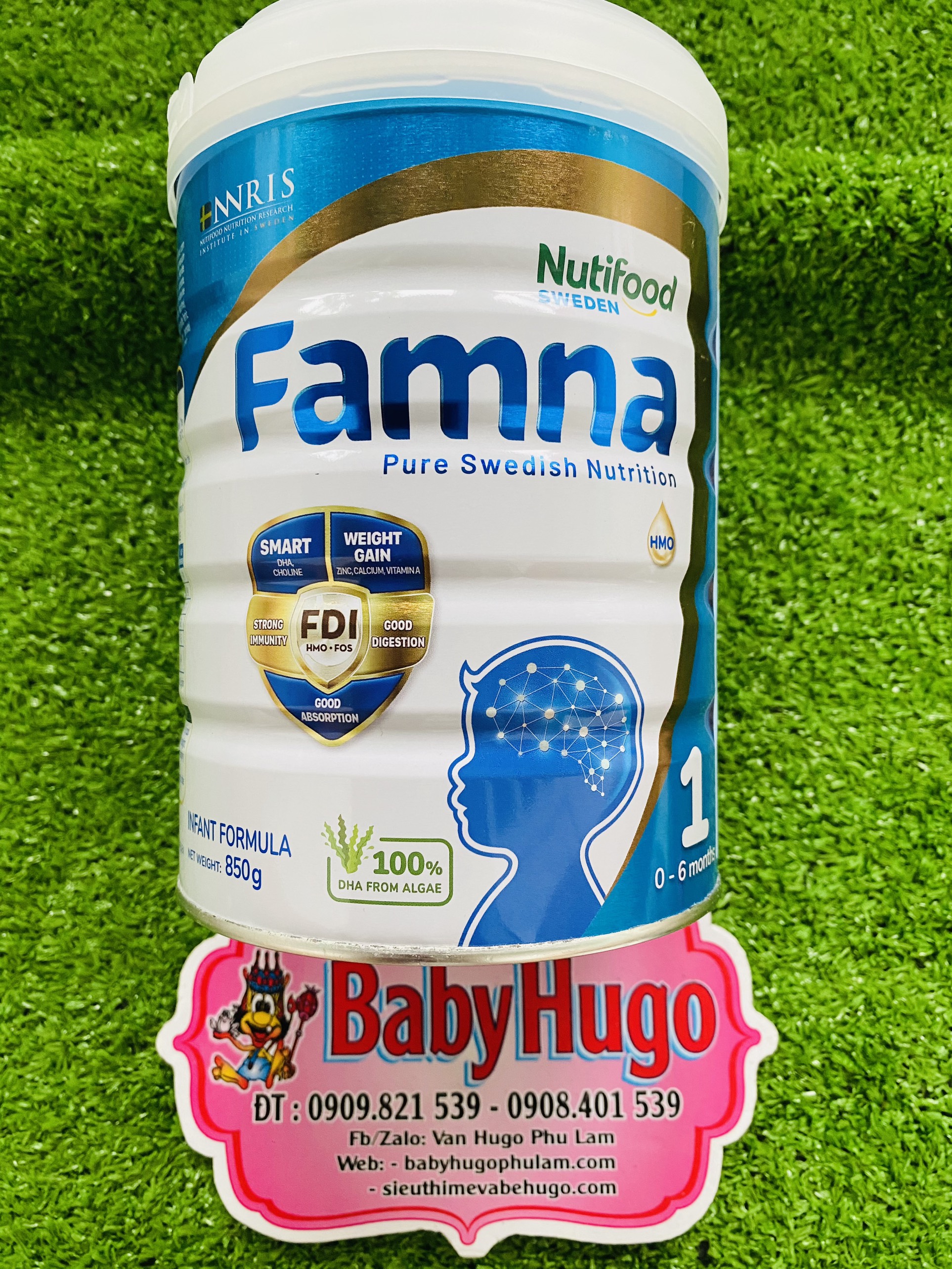 Sữa bột Nutifood Famna số 1 850g