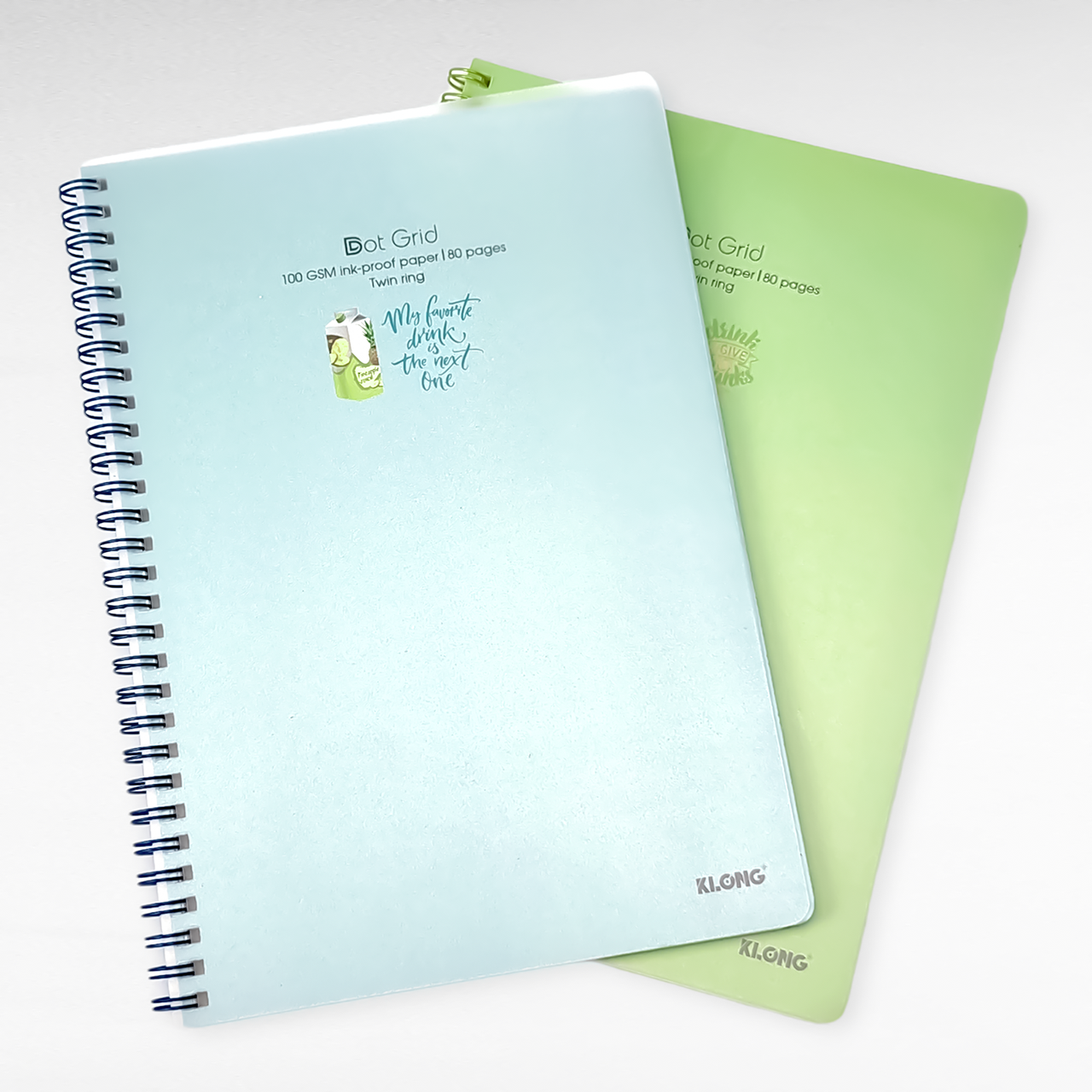 Vở lò xo kép KLong Dot Grid B5 - 80 trang; MS: 577