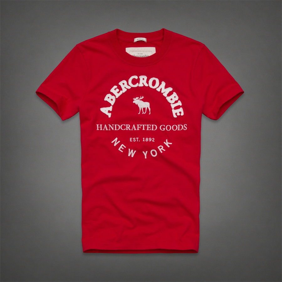 Áo thun Abercrombie & Fitch Red GOODS