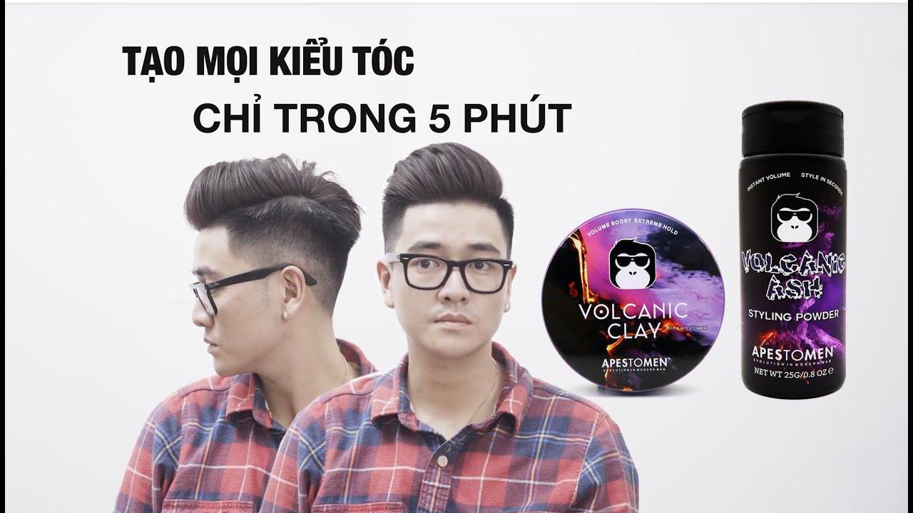 [HCM]Bột tạo phồng Volcanic Ash Styling Powder từ Apestomen