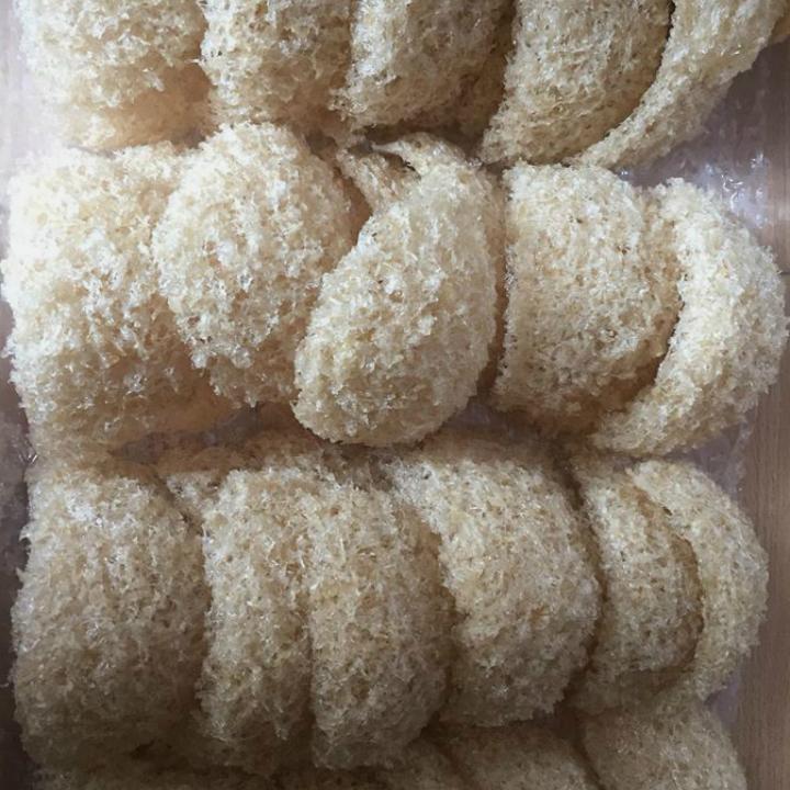 Cleaned Bird's Nest with Pressed Feathers - 100g (10 Nests)