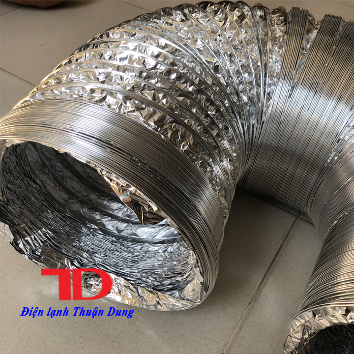 Ống gió mềm không bảo ôn D254mm x 8m