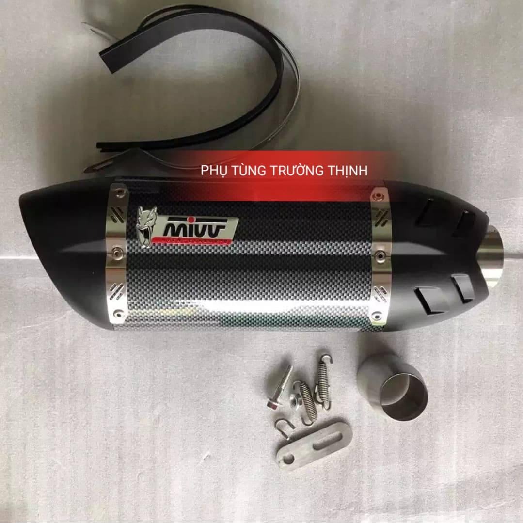 (Hàng mới về ) Lon pô MIVV carbon nhập