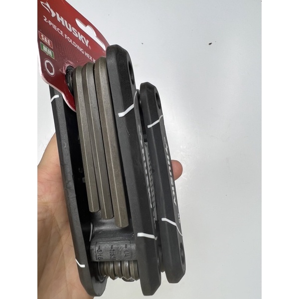 Combo 2 bộ lục giác gấp gọn Husky 🇺🇸