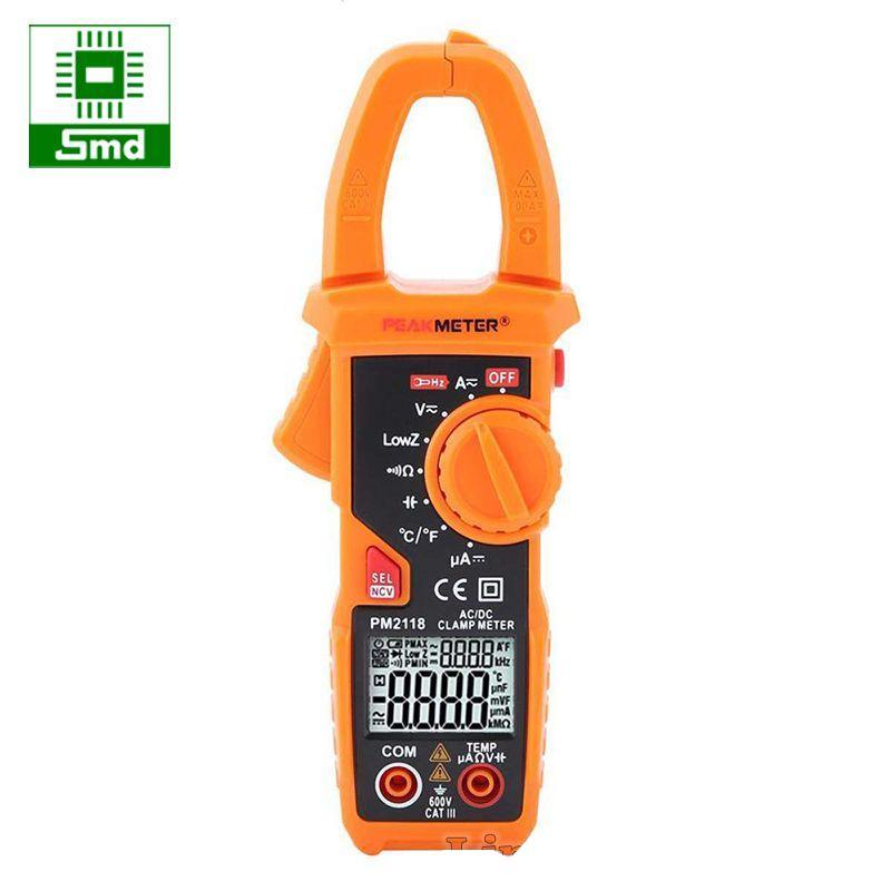 Đồng hồ vạn năng Ampe kìm PEAKMETER PM2118
