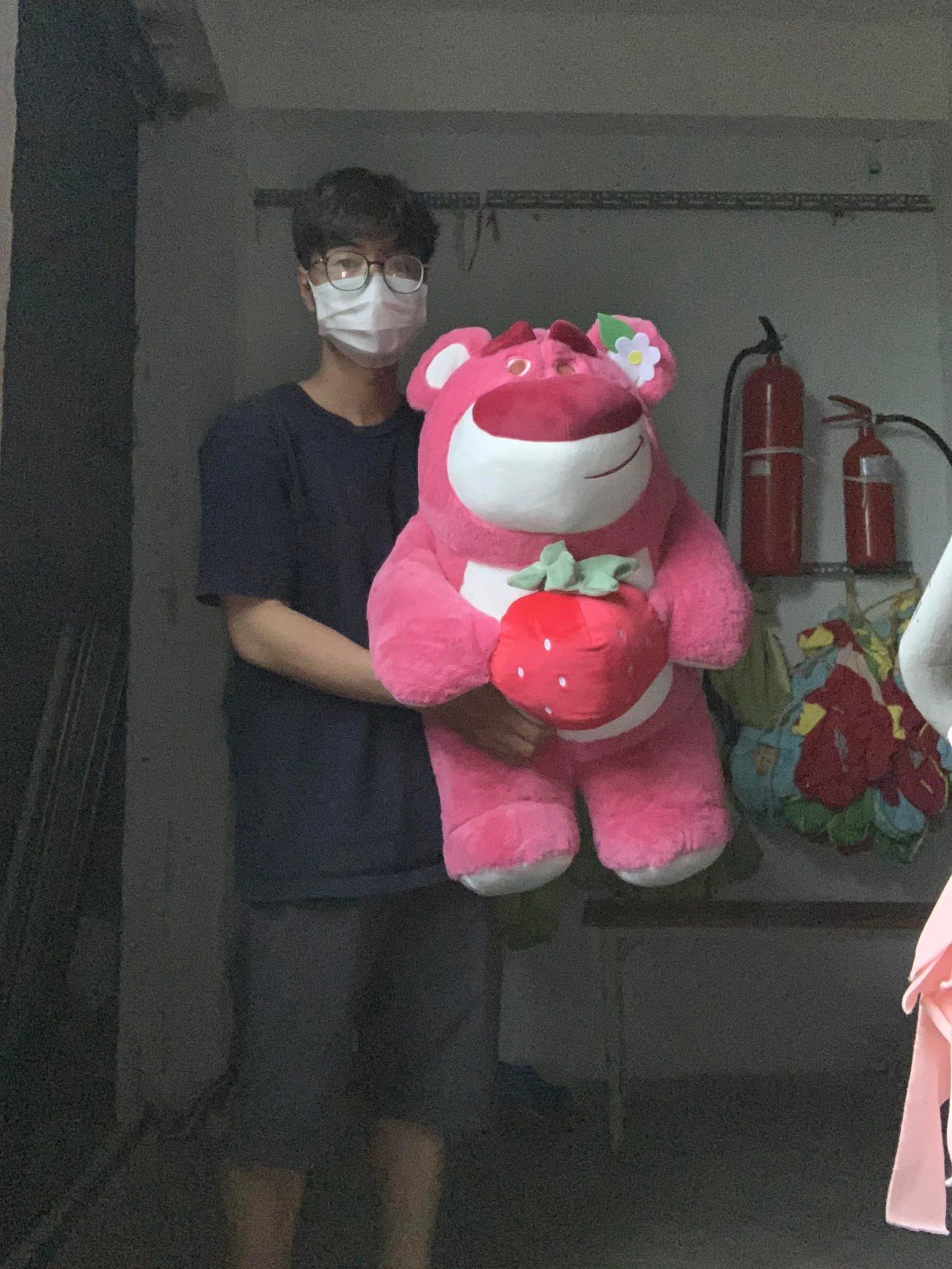 Gấu Bông Gấu Dâu Lotso Disney