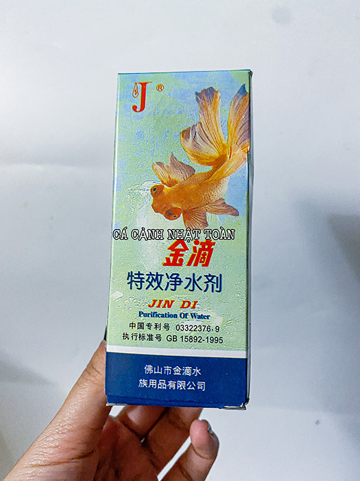 "hoàn tiền đến 10%" dung dịch làm trong nước hồ cá jindi purification of water 60ml