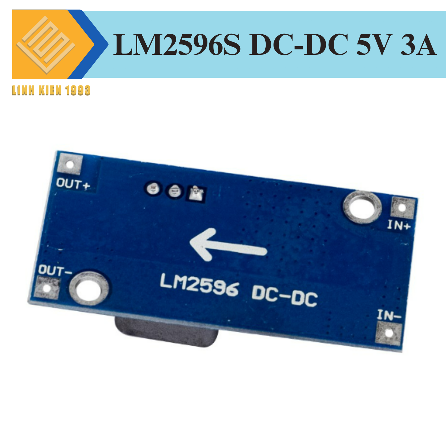 Mạch hạ áp lm2596 3A module giảm áp DC-DC Buck lm2596
