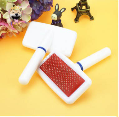 Lược chải lông chó mèo giúp lấy lông chết, làm bóng mượt lông cho thú cưng bộ lông mềm mượt