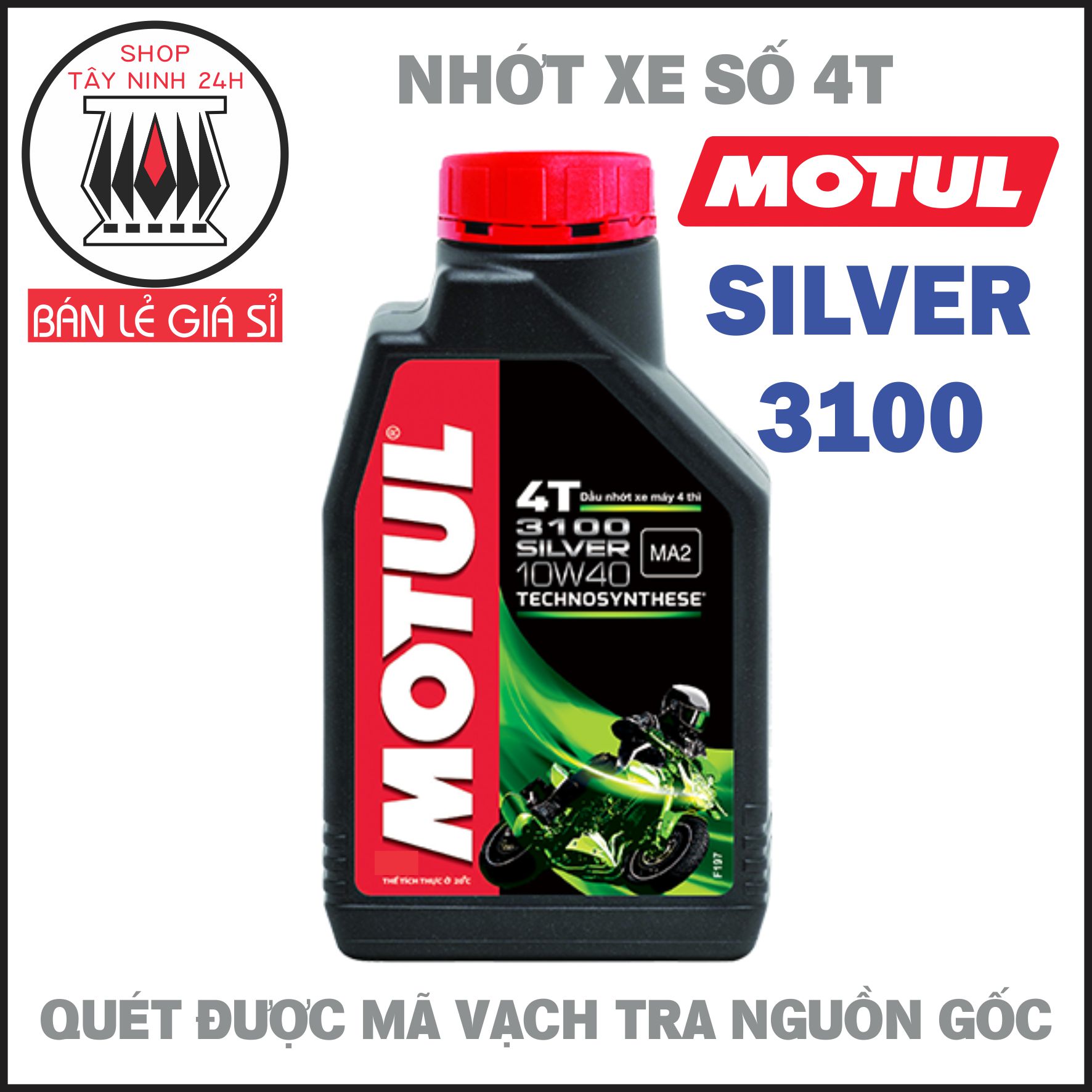 COMBO 2 MOTUL SILVER 3100 10W40 800ML