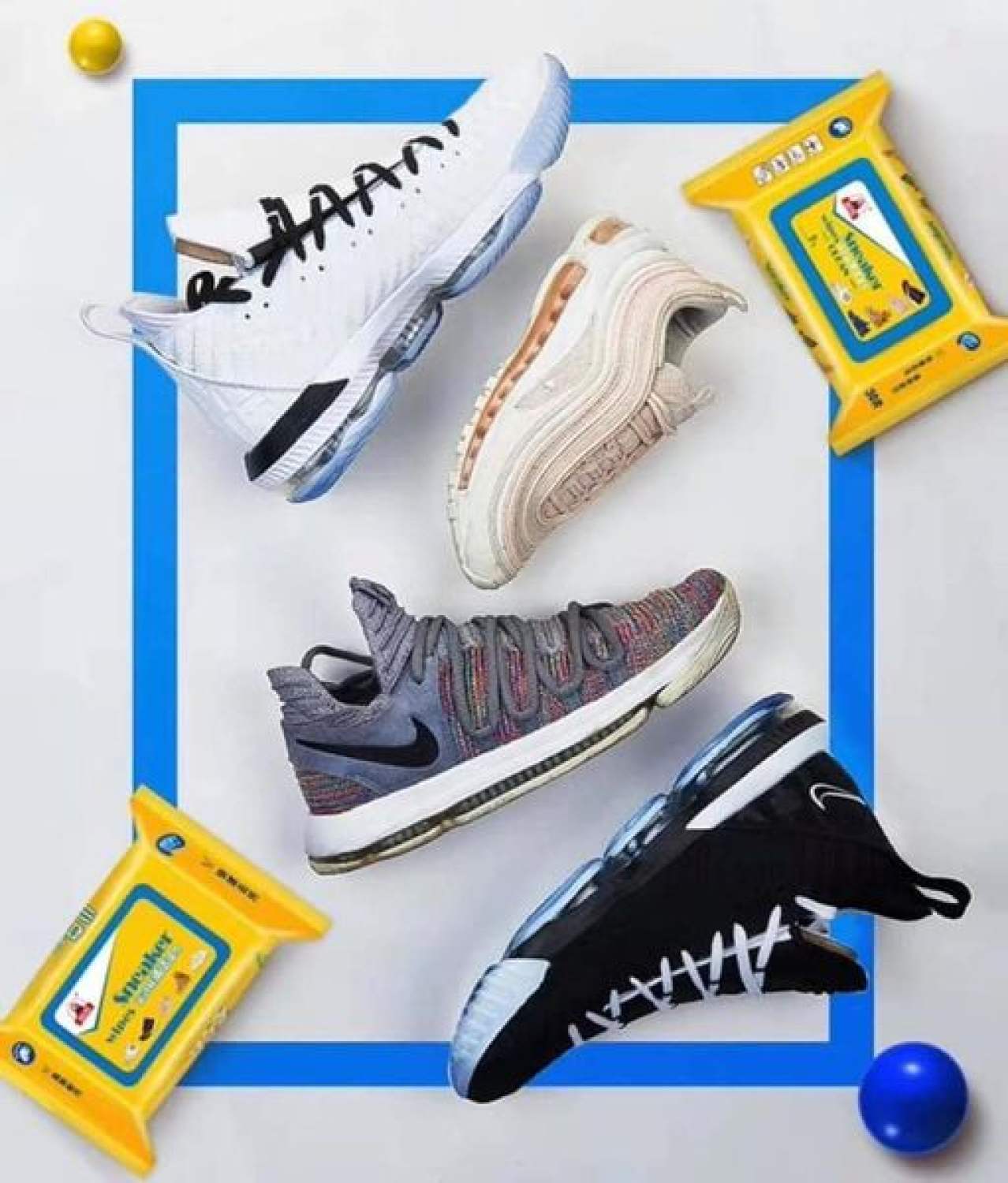 Giấy ướt lau giầy thần thánh Sneaker
