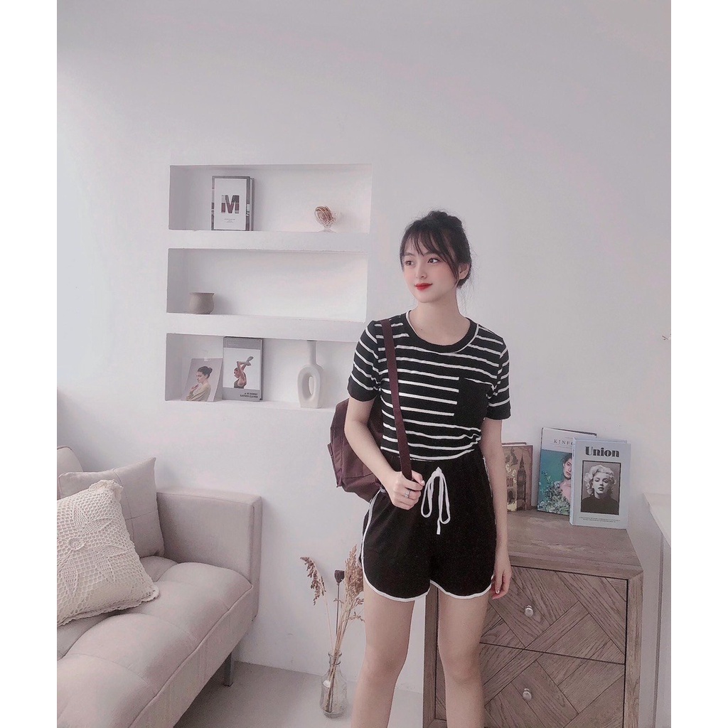 Set bộ thun trẻ trung xinh xắn(1440)