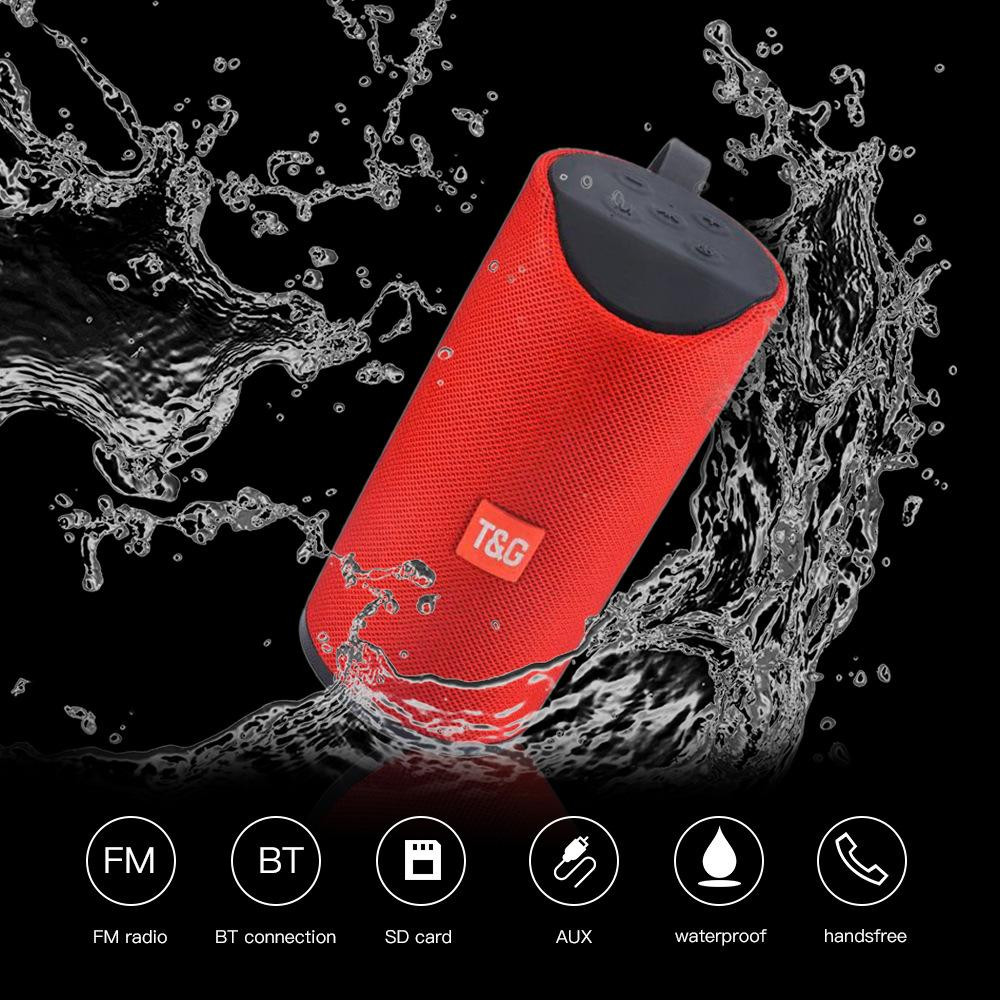 Loa bluetooth TG-113 nhỏ gọn không dây, loa mini bass Stereo mạnh chống nước tặng kèm dây đeo