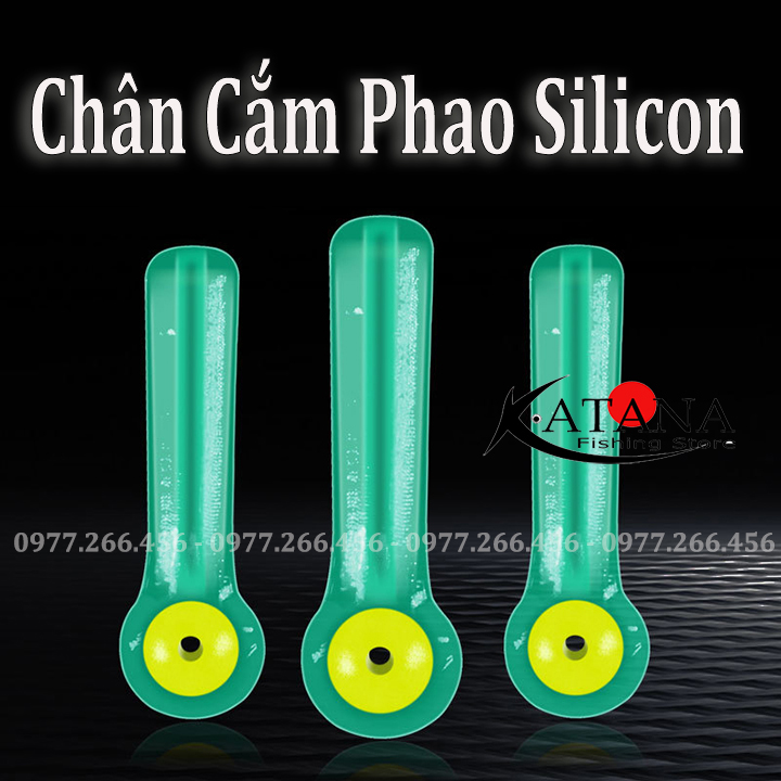 Chân Cắm Phao Câu Đài Silicon ( 10 cái )