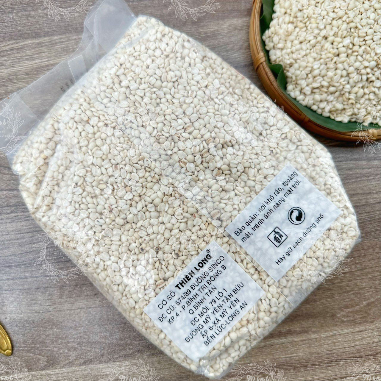 Hạt Ý Dĩ (Hạt Bo Bo/ Hạt Cườm) - Túi 1kg