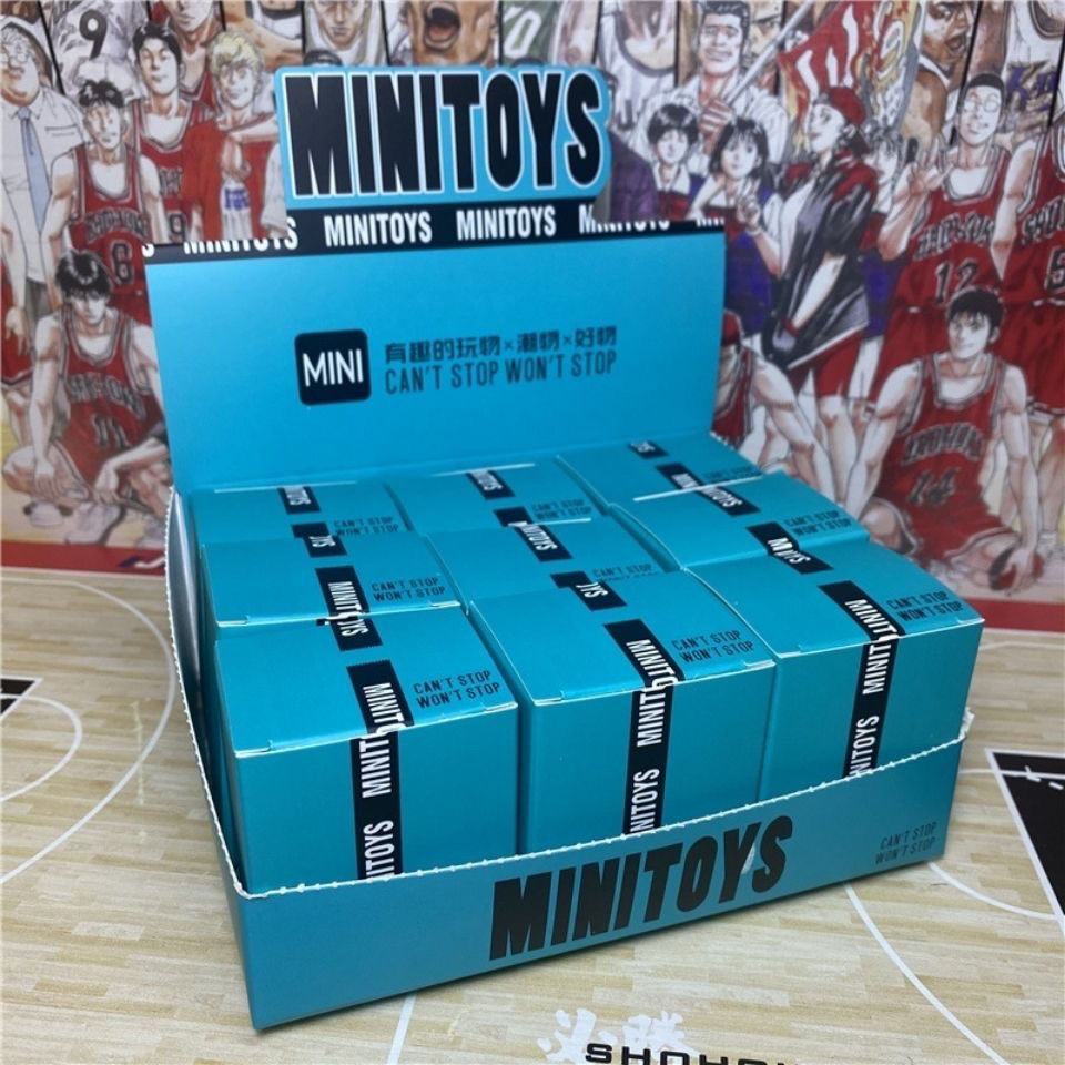 Hộp mù aj giày bóng rổ 3d giày mô hình trang trí thời trang nam nữ aj cặp đôi hộp mù aj mô hình mini aj giày