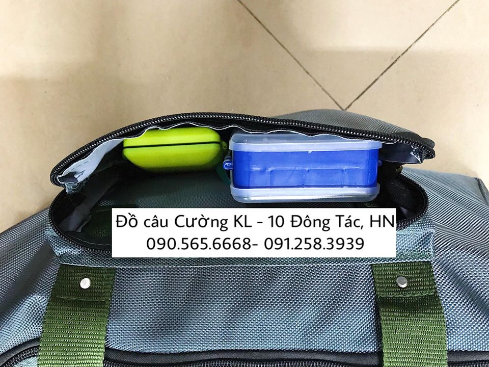 Túi xách thô 1 ngăn đựng đồ câu cá