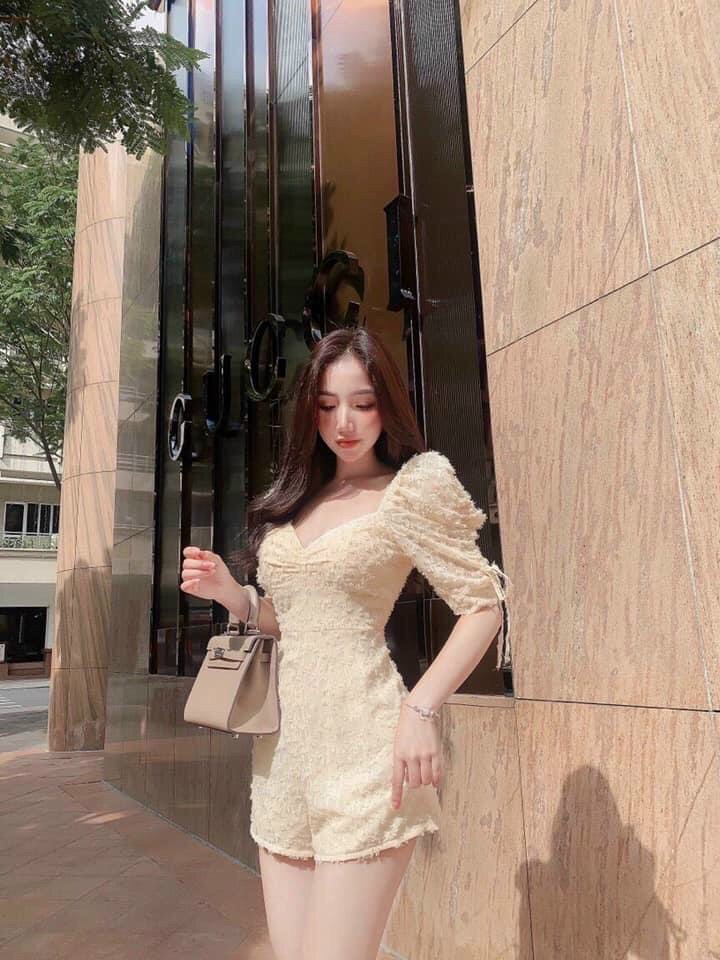 jumpsuit tay phồng -TK
