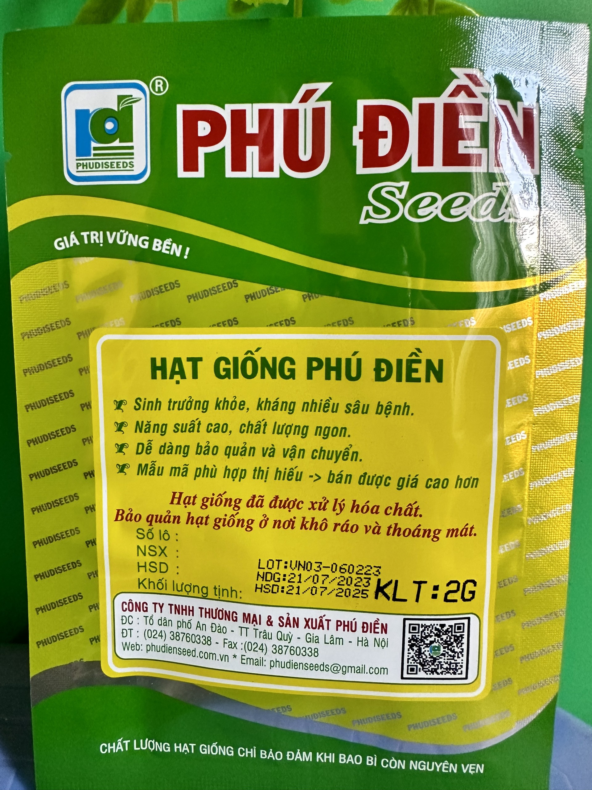 Hạt giống bầu sao trái dài PD208