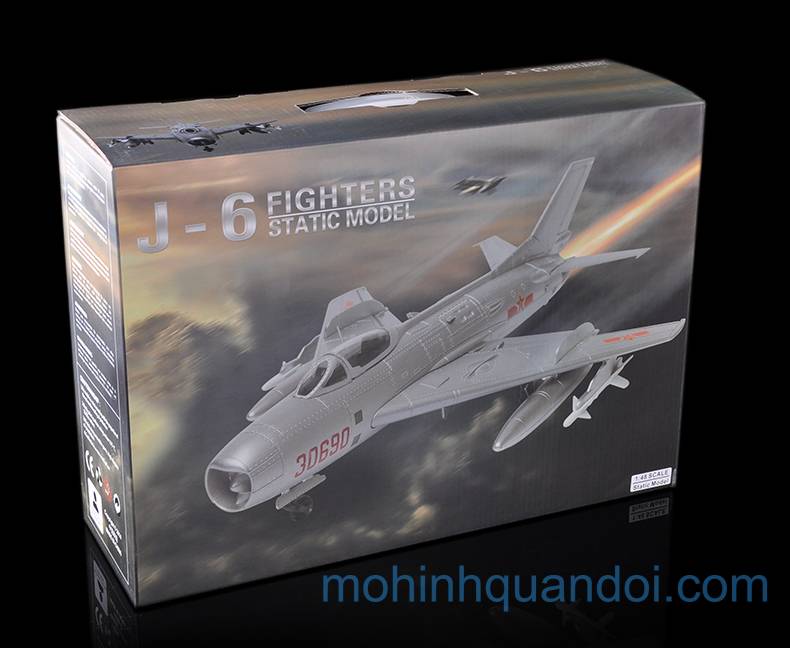 Mô hình Mig-19 Hợp kim Dài 15cm