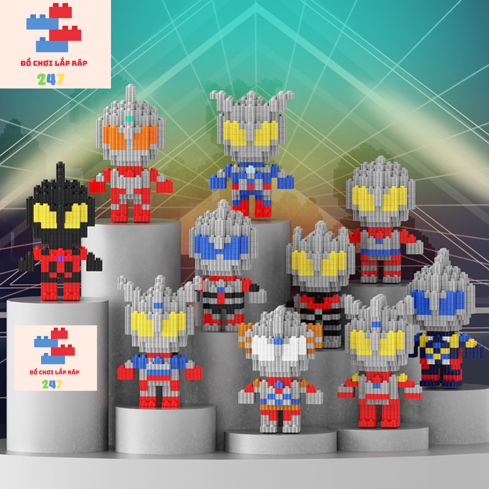 Lắp ráp siêu anh hùng Marvel, siêu nhân Balody,Duz