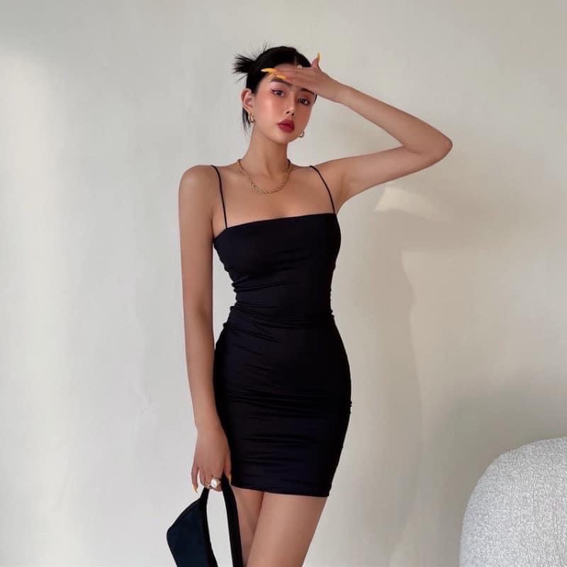 [ SIZE LỚN BIGSIZE 55Kg-100Kg ] ĐẦM BODY 2 DÂY BÚN