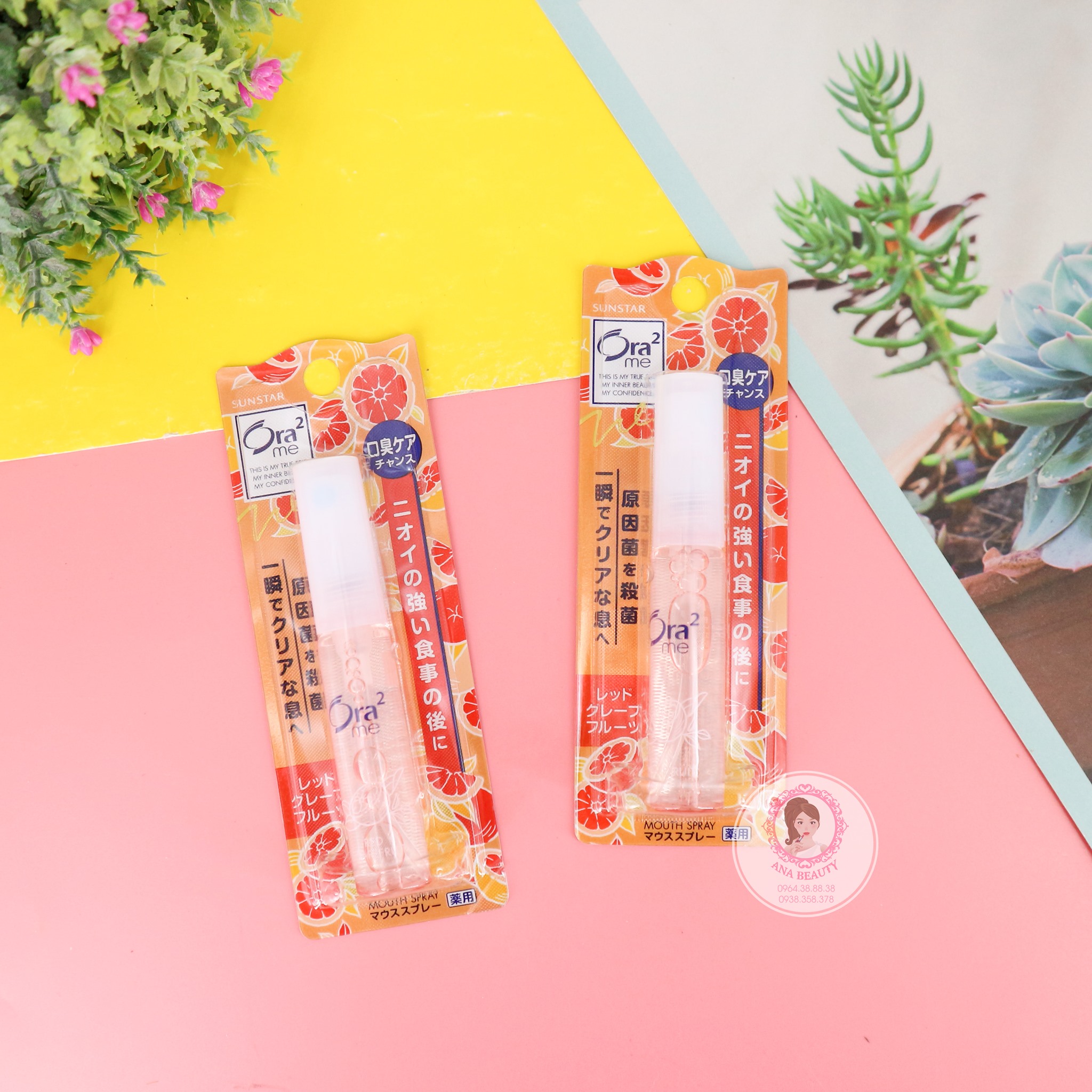XỊT THƠM MIỆNG ORA2 SUNSTAR NHẬT BẢN