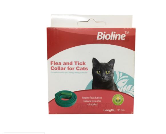 [HCM]Vòng đeo BIOLINE phòng ve rận bọ chét cho mèo