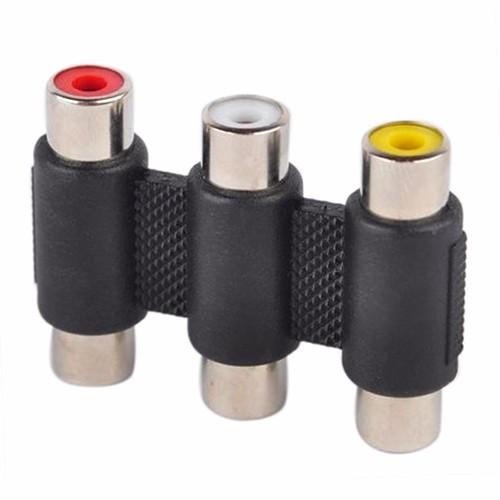 Đầu nối RCA - khớp nối dây AV 3-3