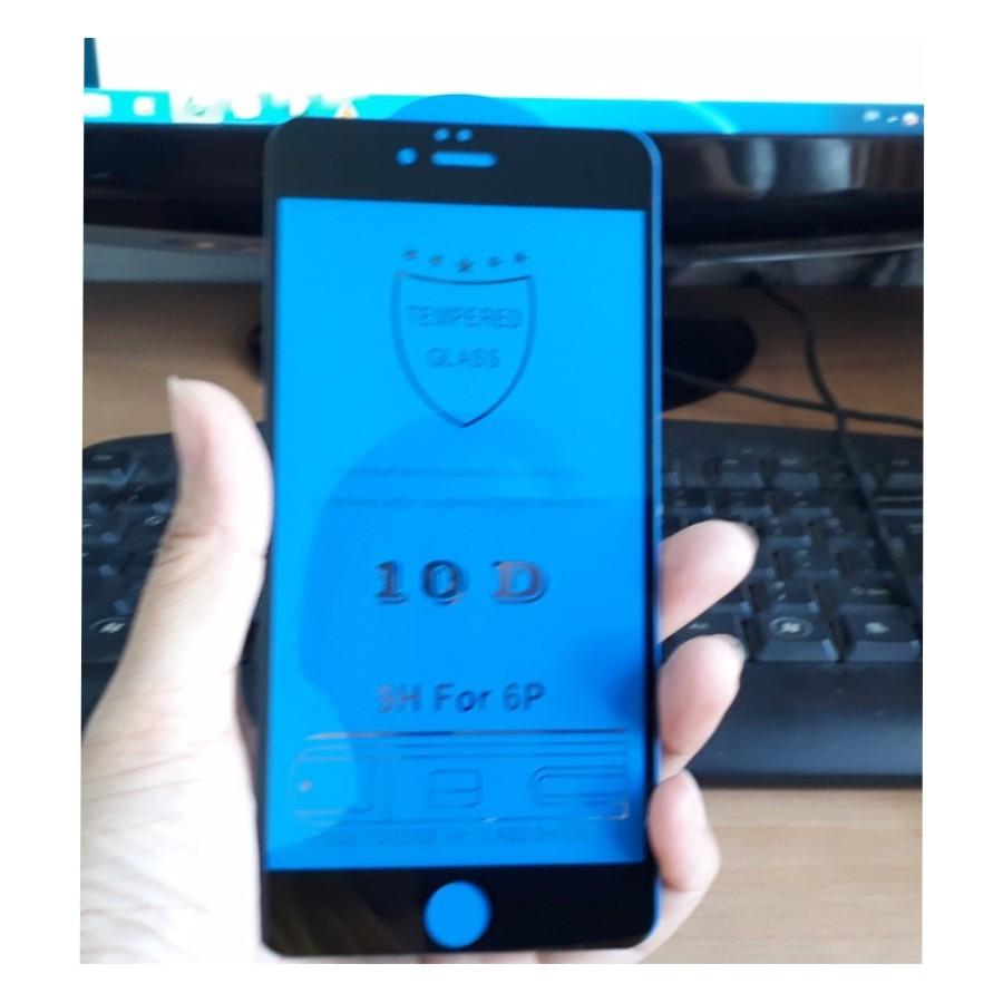 Kính cường lực iphone  6plus 10D full màn hình dành cho iphone 6Plus/6Plus