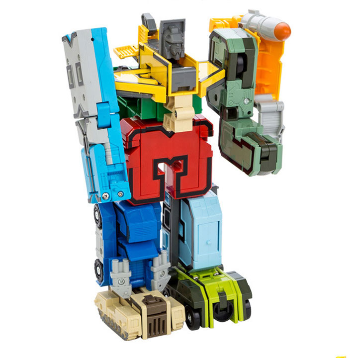 Lắp ráp robot số -  Robot biến hình số 0-9 đồ chơi lắp ráp