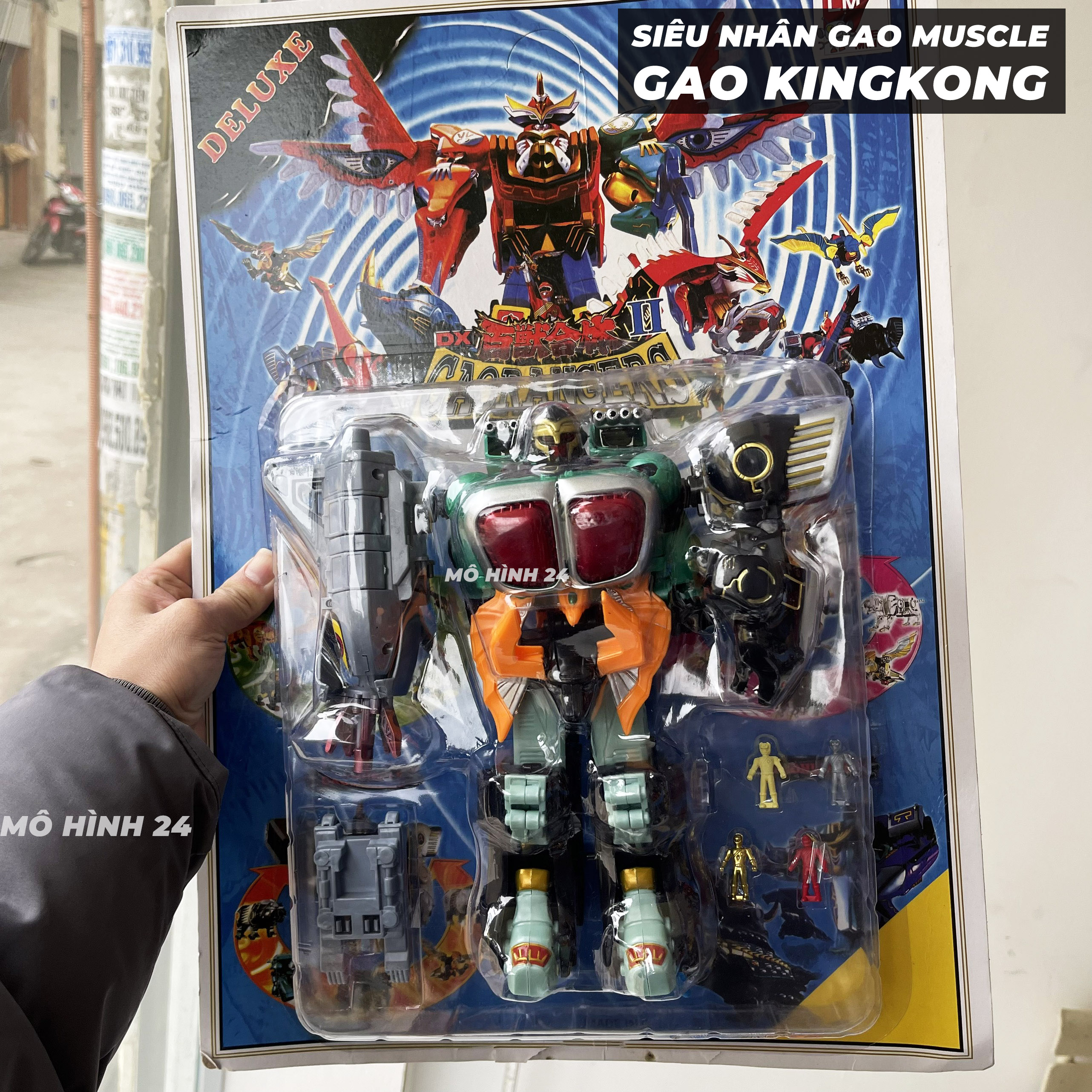 Hyakujuu Sentai gaorwrath SMP China super cool animal model building blocks sets for kids