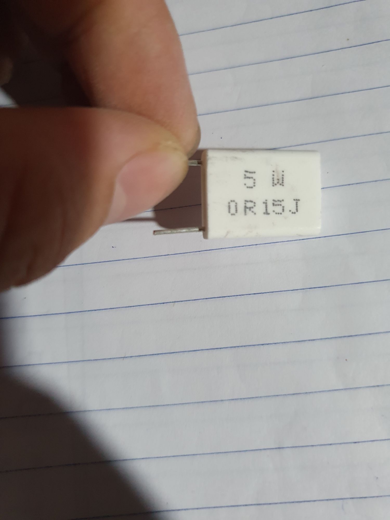 10 con trở sứ 5w đứng 0,15 ôm