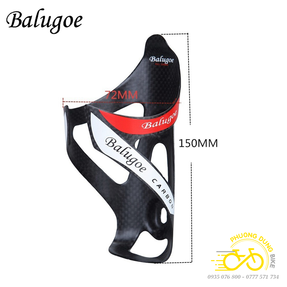 Gọng rọ đựng bình nước xe đạp Carbon 3K BALUGOE