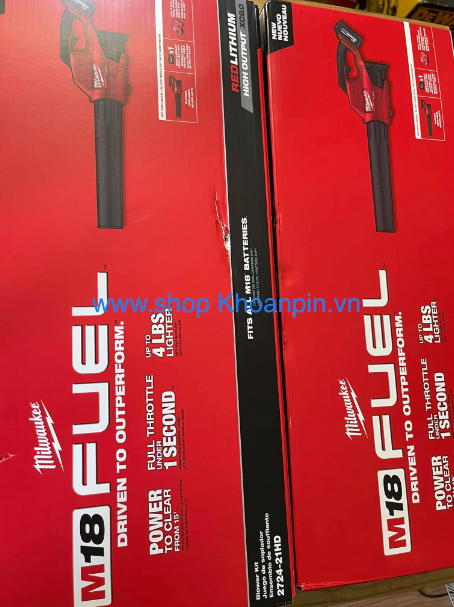 Máy thổi lá milwaukee 2724-21 m18