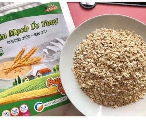 1kg YẾN MẠCH ÚC TƯƠI. yến mạch nguyên chất ăn kiêng giảm cân hiệu quả cho chị em