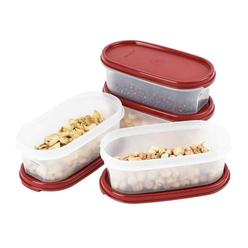 Bộ 8 Hộp Oval Đựng Đồ Khô Tupperware Modular Mate Oval