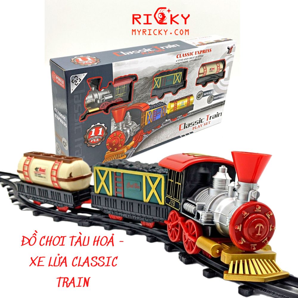 Đồ chơi tàu hoả - xe lửa classic train
