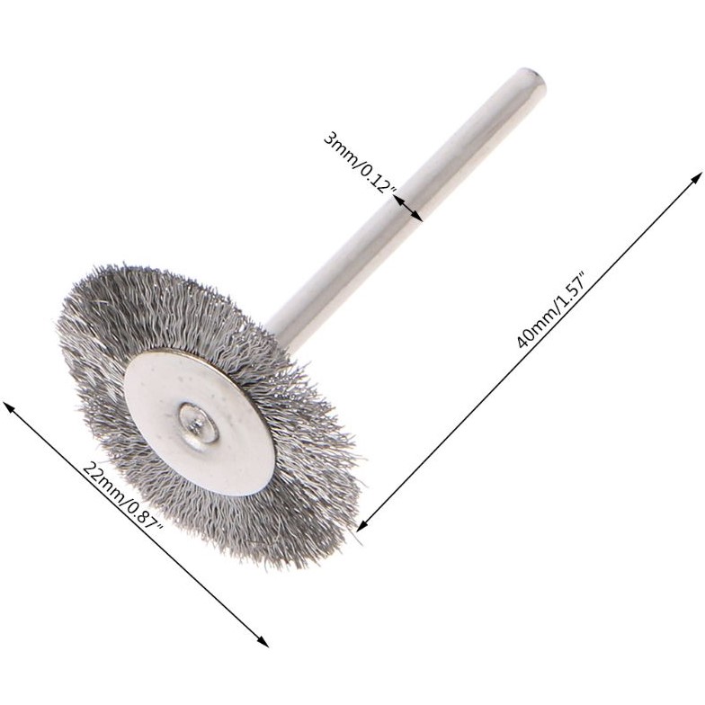 Head sanding Polishing stainless steel thread for hand machine mini