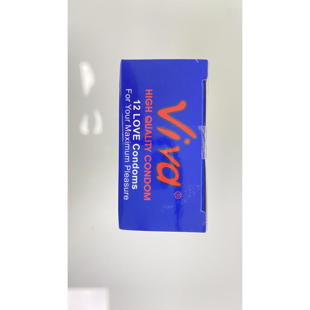 Bao Cao Su ViVa Hộp 12 Cái Siêu Mỏng