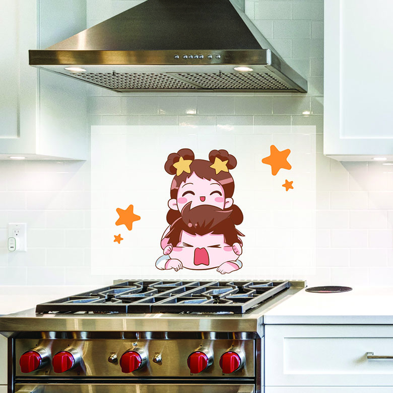 Decal dán BẾP (nền trong suốt) - Trang trí nhà cửa - THUTHAODECOR