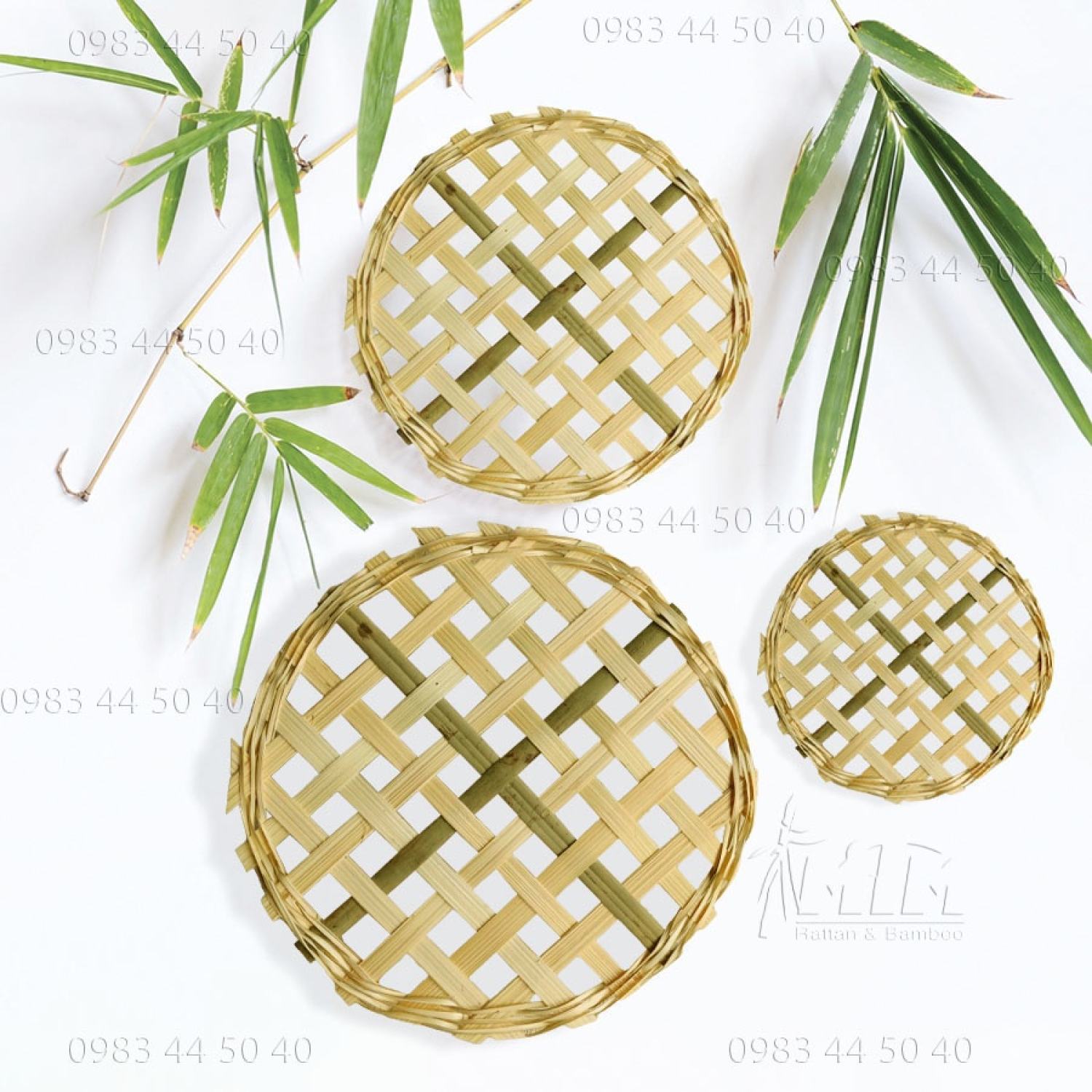 Vỉ nén cà l Vỉ hấp l Vỉ tre decor/trang trí, phụ kiện chụp hình