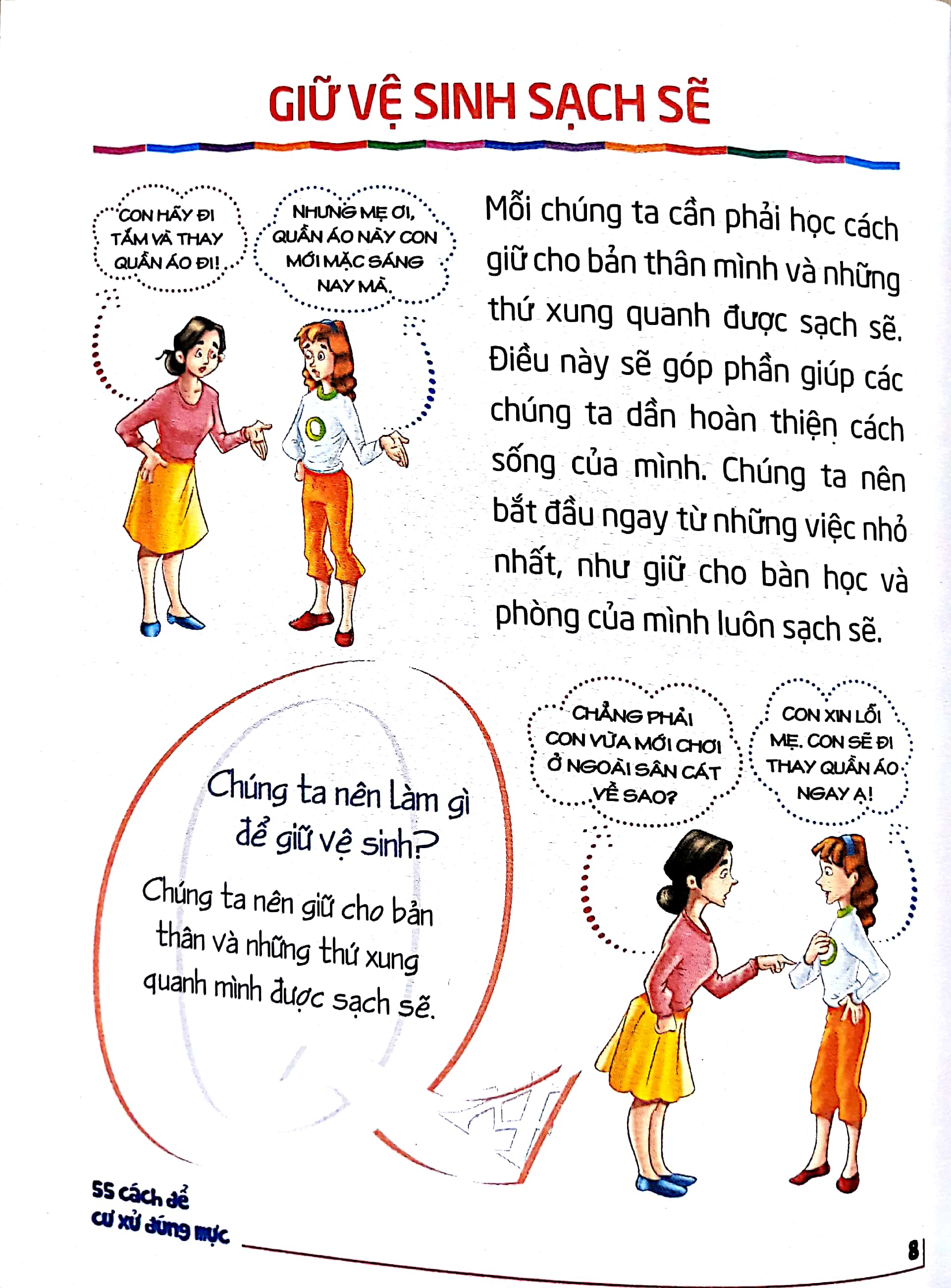 Sách Fahasa - 55 Cách Để Cư Xử Đúng Mực